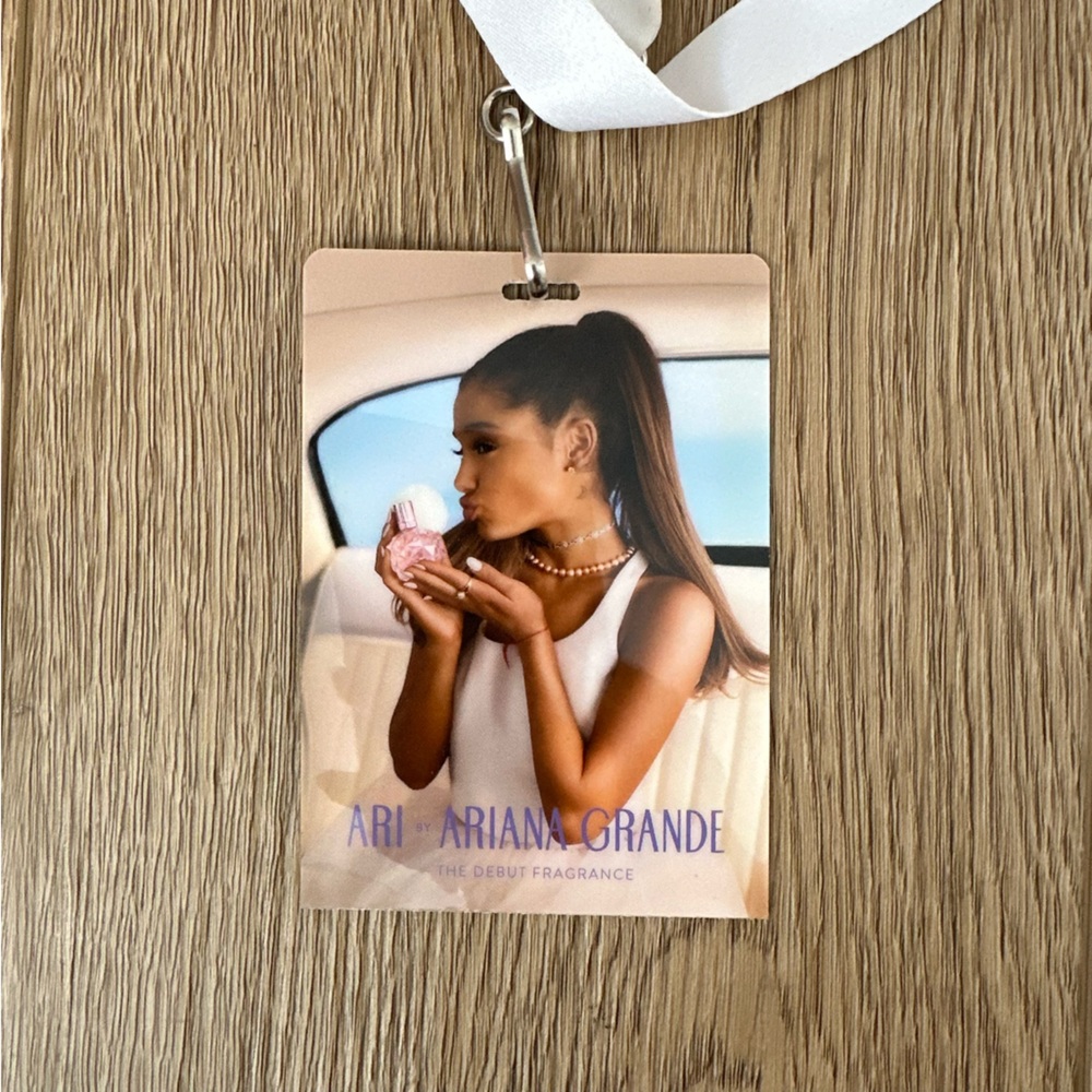SOLD | Ariana Grande Perfume Lanyard